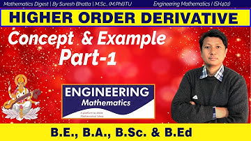 1. Successive Differentiation || Differential Calculus || Concept and Examples