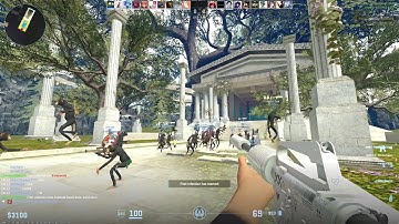 CS2 Zombie Escape ze_overlord (All Stages) On Ghostcap