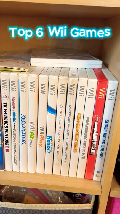 My Top 6 Wii Games! #nintendo #wii