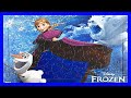 Disney Frozen Puzzle Marshmallow rompecabezas frozen アナと雪の女王 パズル - холодное сердце собираем пазлы