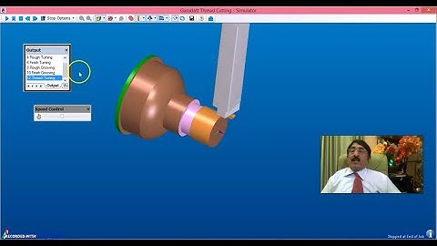CNC Thread Cutting Demo Using EdgeCAM- With Allowances - Problem-3 -Session-2
