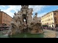 Italy Rome walk street 4K