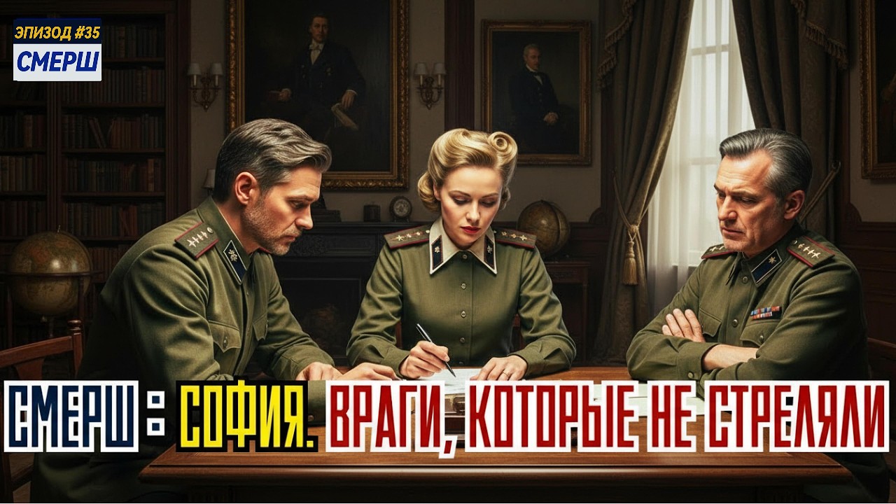 СМЕРШ: Драма Разведки |ЭПИЗОД №34| Охота СМЕРШ в Софии
