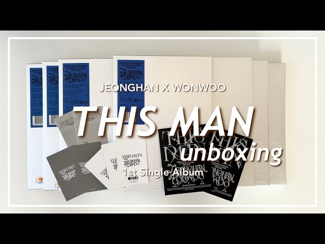 ジョンハン ウォヌ this man Deluxe 新品未開封 Amazon.co.jp: [ Deluxe Ver. ] JEONGHAN X WONWOO (SEVENTEEN