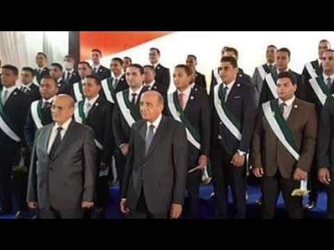 لحظة حلف اليمين القانونية للمندوبين المساعدين الجدد بمجلس الدولة