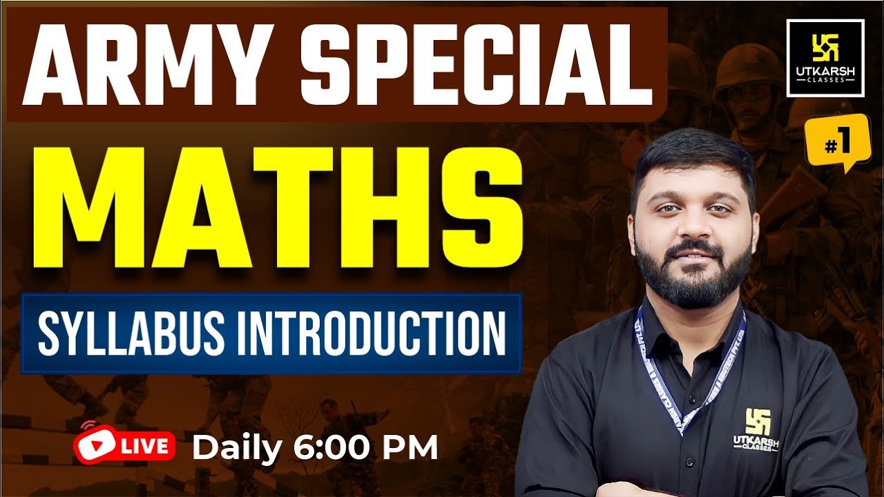 Army Math Class Rwa Army New Vacnacy 2025 | Air Force Y Group Maths Live class | Army MATHS ...