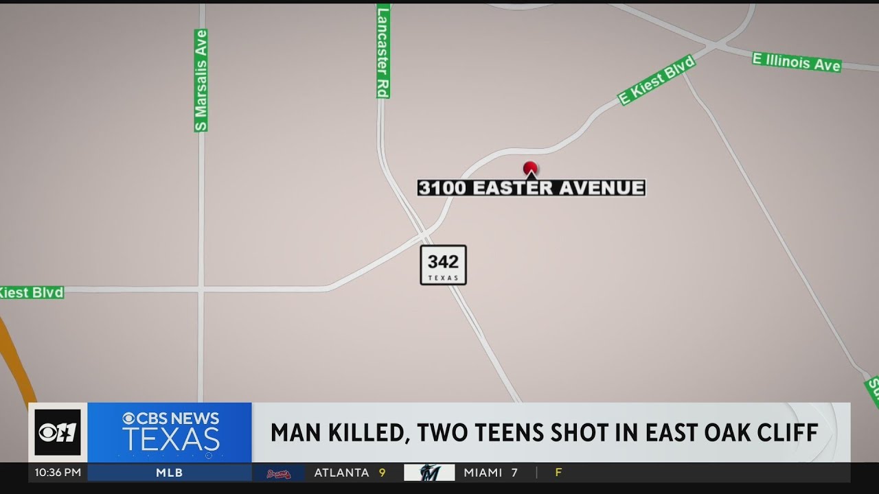 Triple shooting in east Oak Cliff leaves 1 dead - YouTube