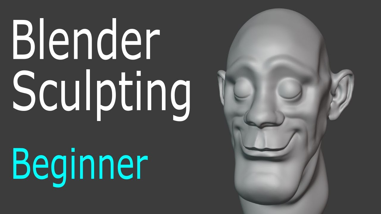 Blender Sculpting for Tutorial - YouTube