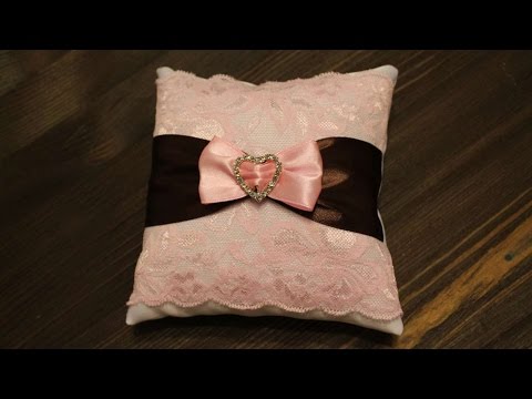 how-to-make-a-pillow-for-wedding-rings---diy-crafts-tutorial---guidecentral