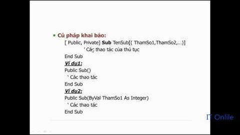 Tự học lập trình VB.net - Bài 7: Sub and try cache 1 #vbnet