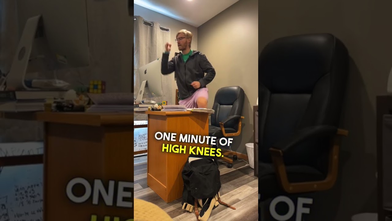 5 Minute Office Workout👔💪🏻