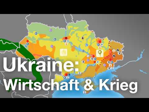 Europas Kornkammer im Krieg: Geografie, Wirtschaft und Bevölkerung der Ukraine in Karten