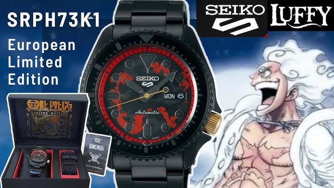 ONE PIECE x Seiko To Drop Limited “Luffy Gear 5” Edition Watch