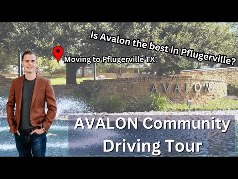 Avalon Community Pflugerville Neighborhood Driving Tour - Best in Pflugerville? Homes For Sale