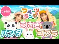 パンダうさぎコアラ♪[てあそびうた]振り付けあり