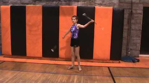 Baton Twirling Tutorial: 2 baton tricks