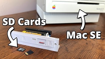 Installing an SD Card Slot in a Macintosh SE
