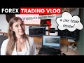 Forex Trading Vlog 1  Forex Trading Live Example - Mindfully Trading
