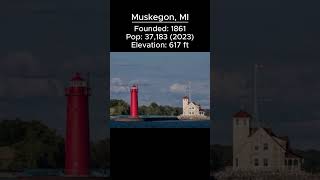 Random US Towns: Muskegon, MI #shorts