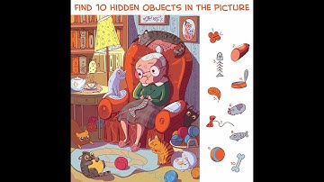 Find the Missing Object. Difficulty Level very Hard. Challenge