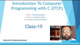 Turbo C Class 19 Sir Masood | Chapter-06  | Decision Making | Conditional Operator