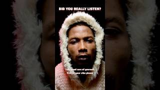 Did you really listen? Link in Bio | #rapper #songwriter #lyricist #consciousrap #rap