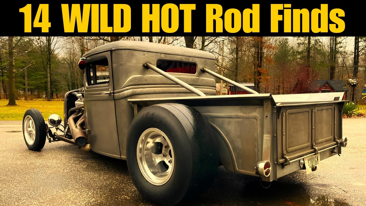 14 COOL and WILD HOT Rods for Sale! EPIC Street Machines!! - YouTube