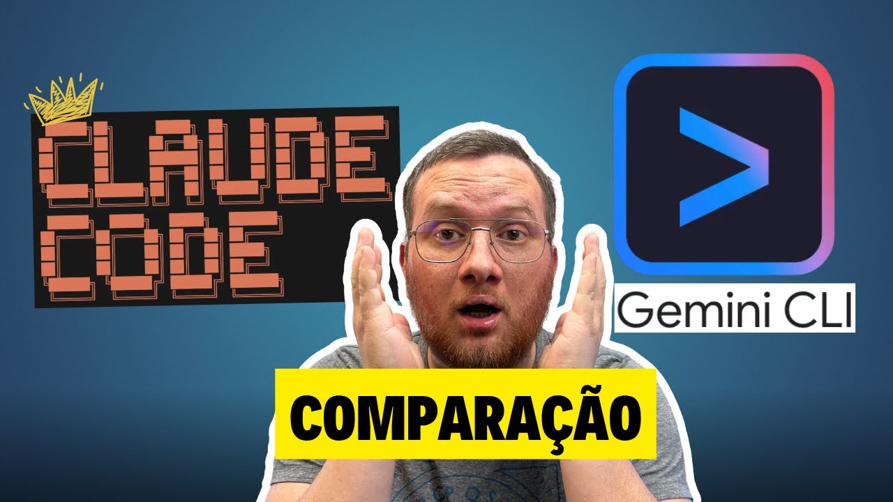 COMPARAÇÃO - Gemini CLI vs Claude Code - YouTube
