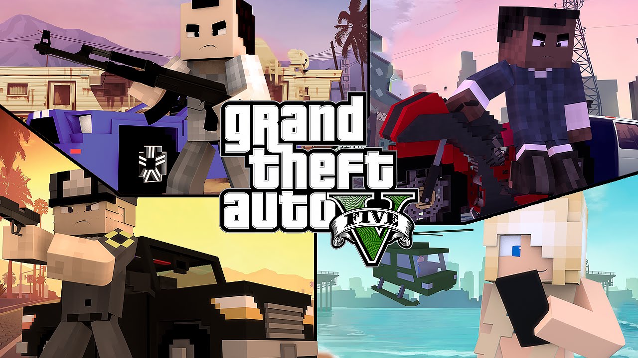 Gta minecraft map download