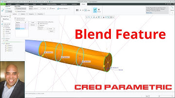 Creo Parametric - Blend Feature | Tutorial