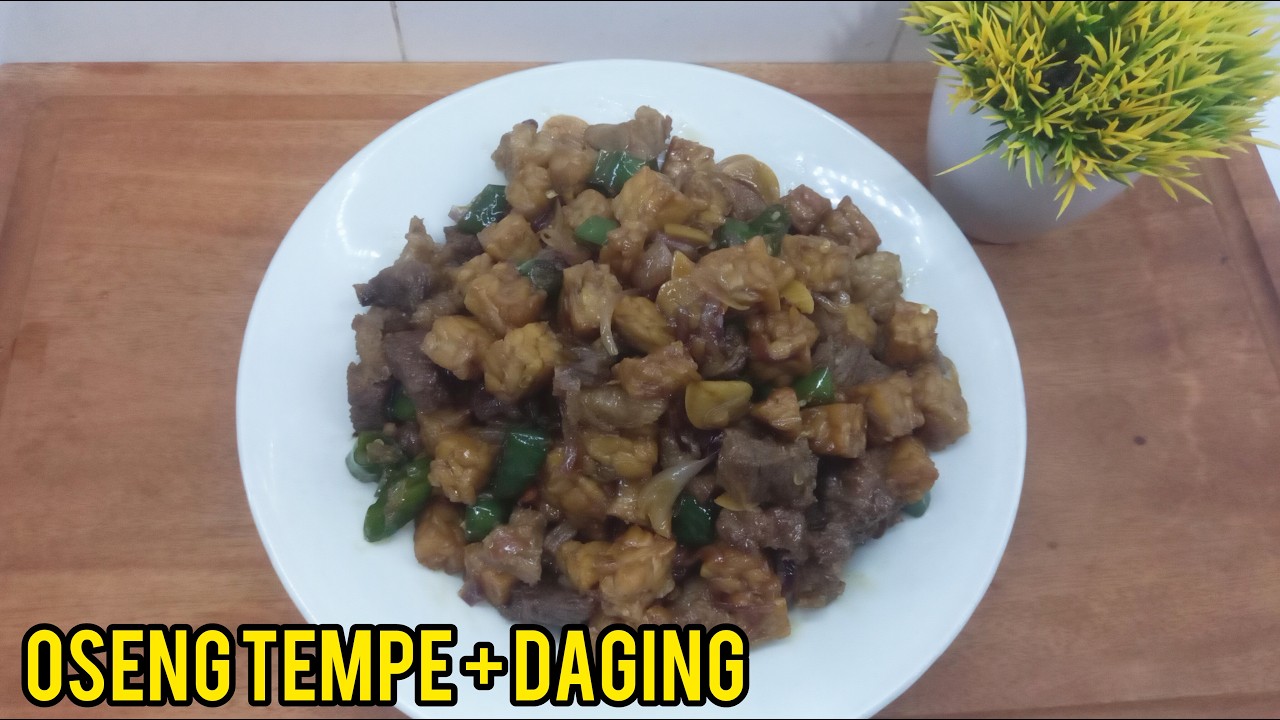 Oseng Tempe Daging Sederhana | Menu Rumahan Praktis