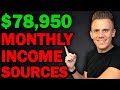 How I Built 7 Income Streams That Make $78,950 Per Month