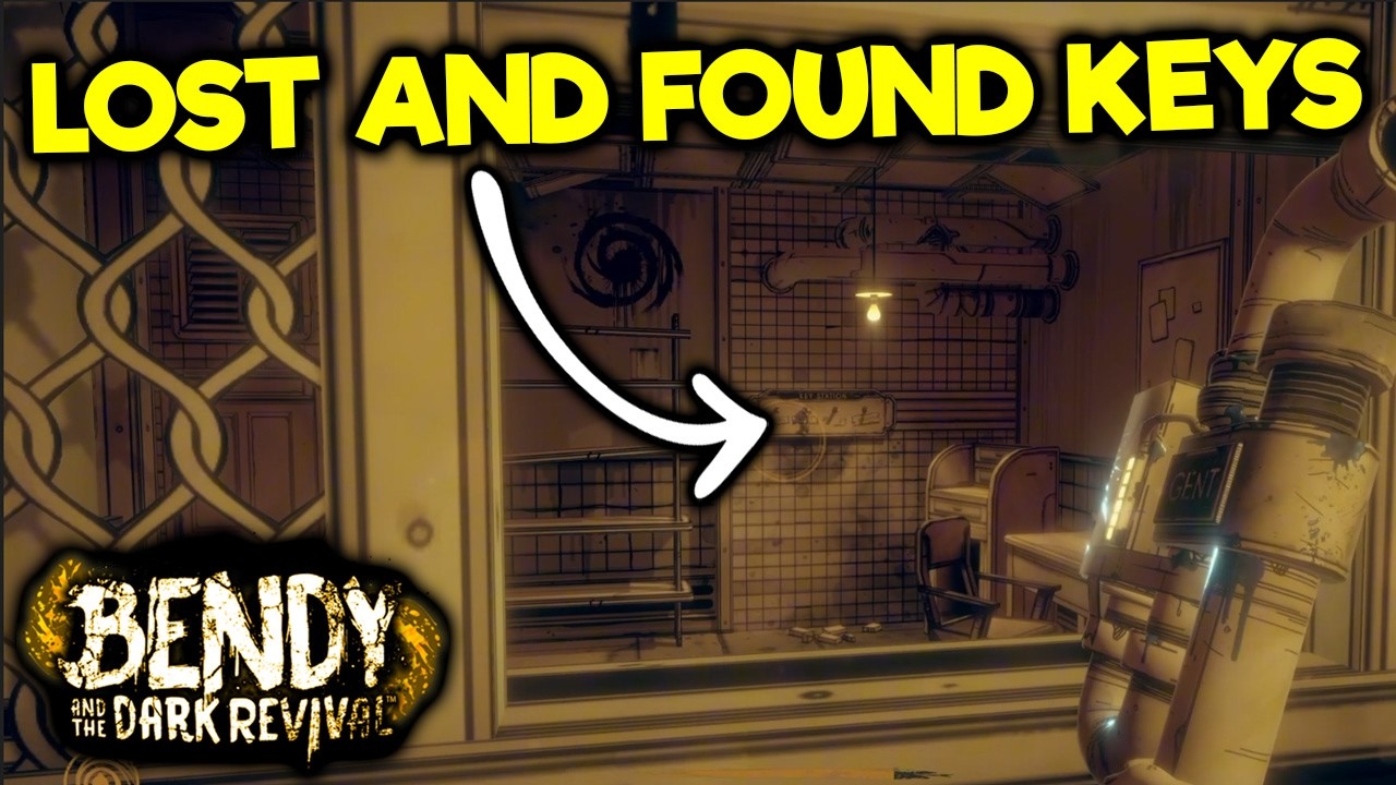 How To Get The Lost And Found Keys In Bendy And The Dark Revival