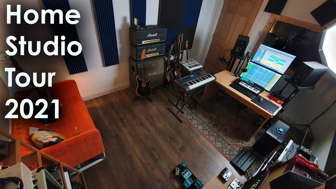 home recording studio tour