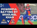 Powerful batting by sharjeel khan  quetta gladiators vs karachi kings  match 29  hbl psl 6  mg2l