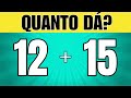 TESTE DE AGILIDADE: 40 Problemas Matemáticos que vão Desafiar sua Lógica"