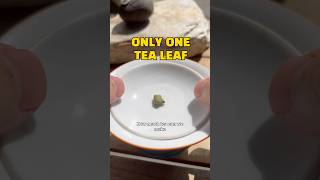 How much tea can ONE leaf make? #teatime #gongfutea #slowliving #mindfulmoments