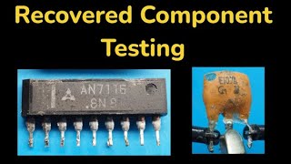 Recovered Component Testing - #239