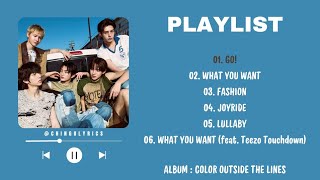 [ 𝔭𝔩𝔞𝔶𝔩𝔦𝔰𝔱 ] CORTIS ' COLOR OUTSIDE THE LINES' FULL ALBUM PLAYLIST 💫