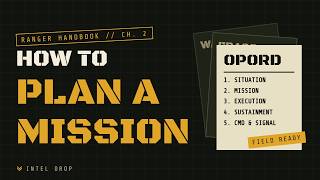 Video 5: Build the Model: Mission Tasks and the Terrain Model