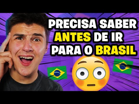 Vídeo: O que saber antes de ir ao Brasil