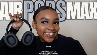 AIR PODS MAX UNBOXING | customization + accessories + how to style them!