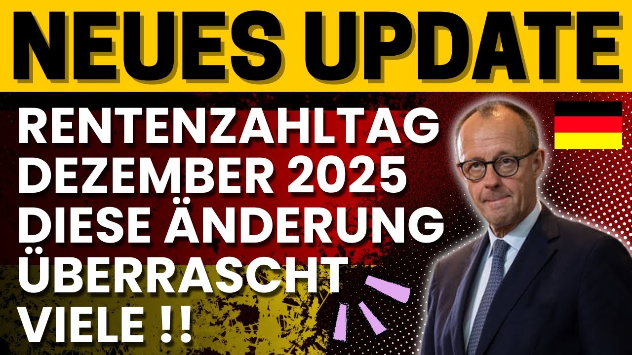 Dezember 2025: Rente kommt anders – Das müssen Rentner jetzt wissen