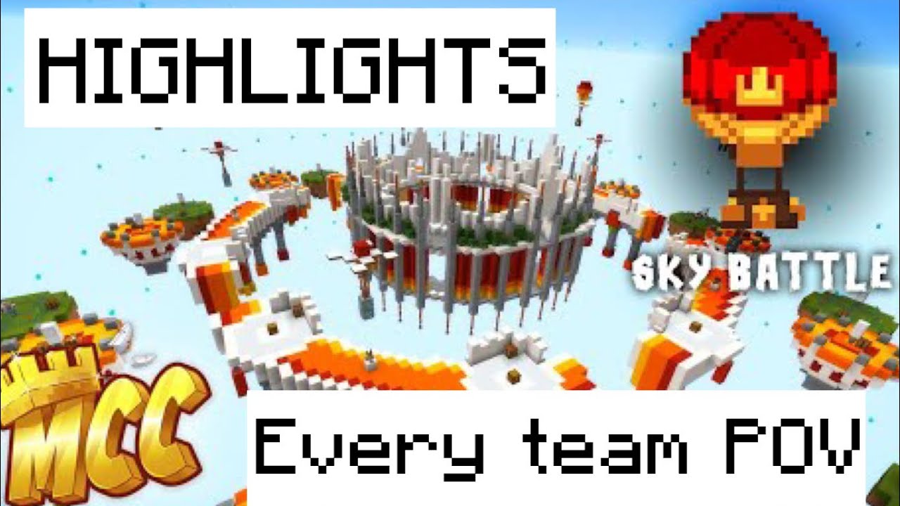 SKY BATTLE HIGHLIGHTS!!!!! MC CHAMPIONSHIP 9 EVERY team pov 1/3