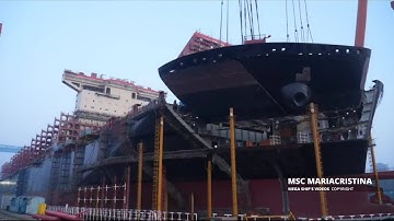MSC Mariacristina | newly built container vessel powered by LNG 16000 TEU