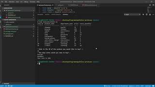 bamazonCustomer js   Online warehouse   Visual Studio Code 3 27 2019 8 36 14 PM