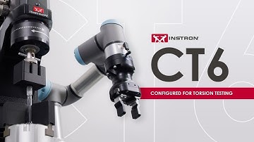 CT6 Cobot Configured for Torsion Testing