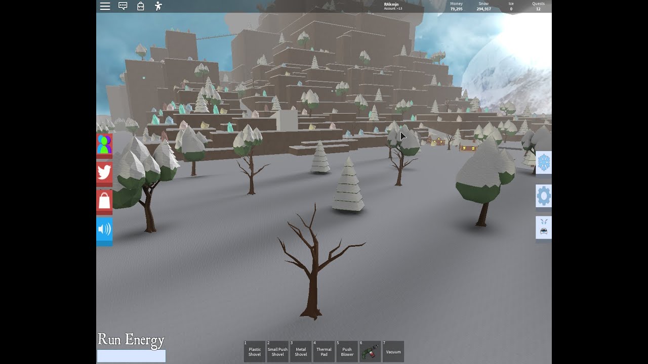 как сделать снег в роблоксе