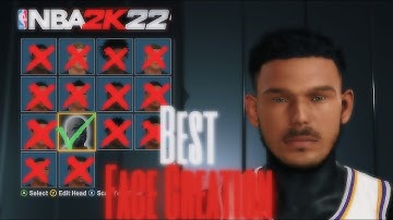 *NEW* GOATED FACE CREATION TUTORIAL IN NBA 2K22! (CURRENT GEN) #BESTFACECREATION2K22 #NBA2K22