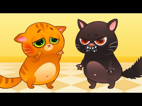 Суровый КОТИК БУБУ #63. Котята против ЗЛА. Мультик ИГРА про котят на Игрули TV
